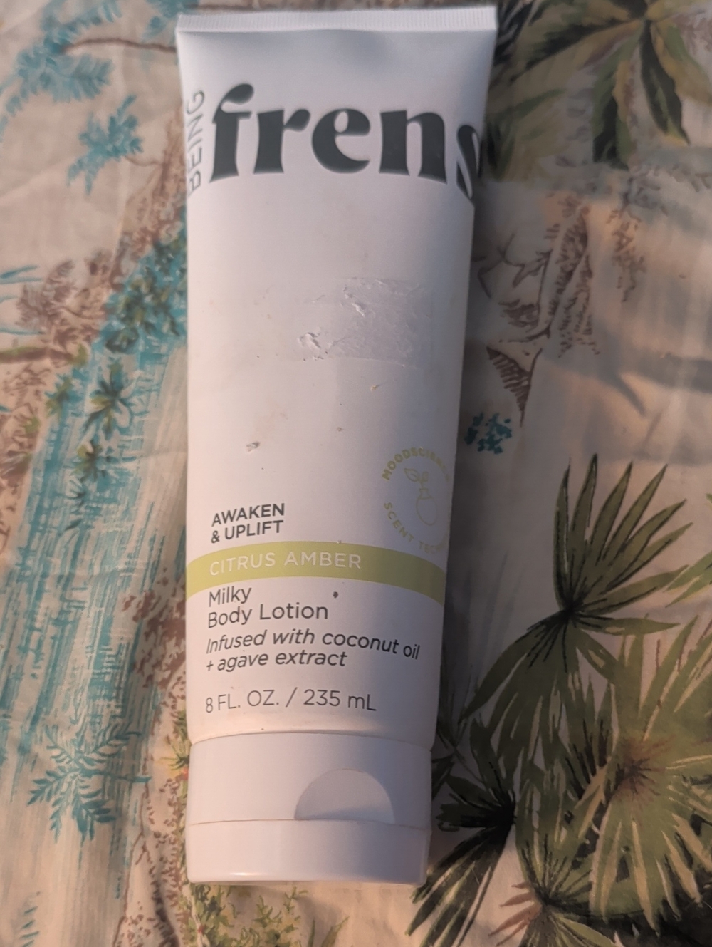 Frenshe Citrus Amber Milky Body Lotion Awake & Uplift Coconut Oil And Agave New